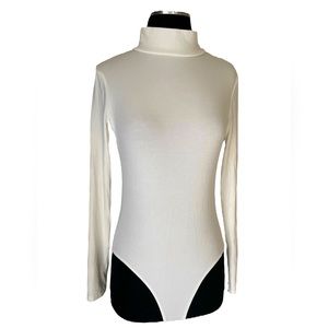 Mock-Neck Slim Fit Bodysuit